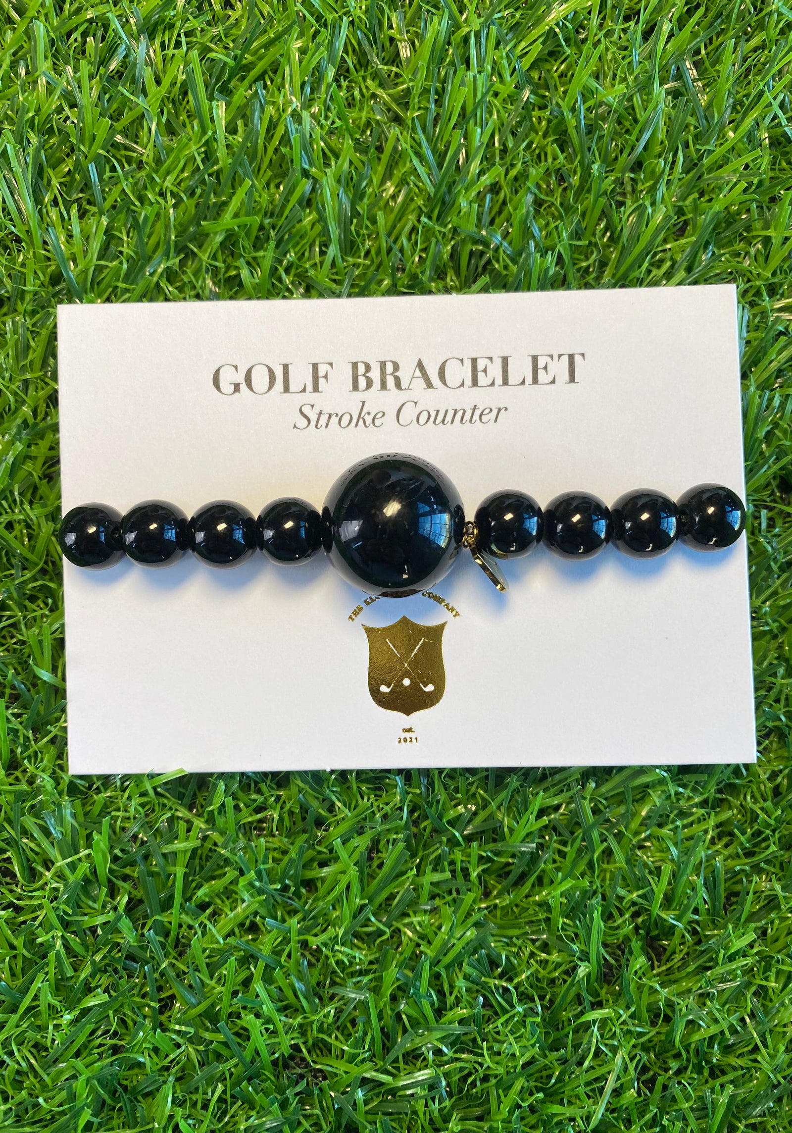 Golf Stroke Counter Bracelet JET – HEDGE