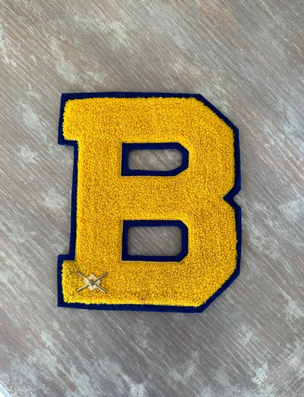 Vintage Patch with Baseball Pin
