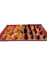 Vintage Chess and Game Set