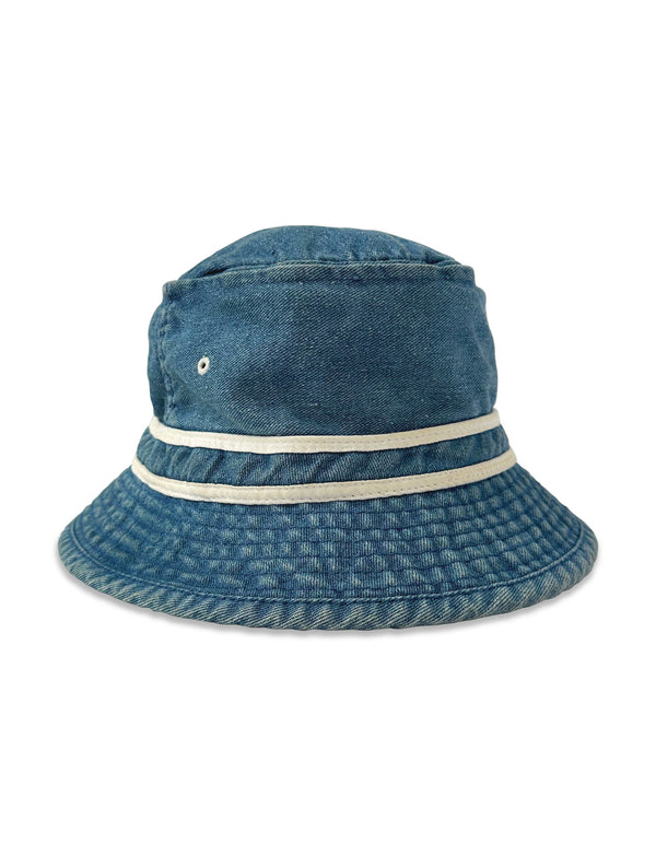 Vintage Denim Bucket Hat