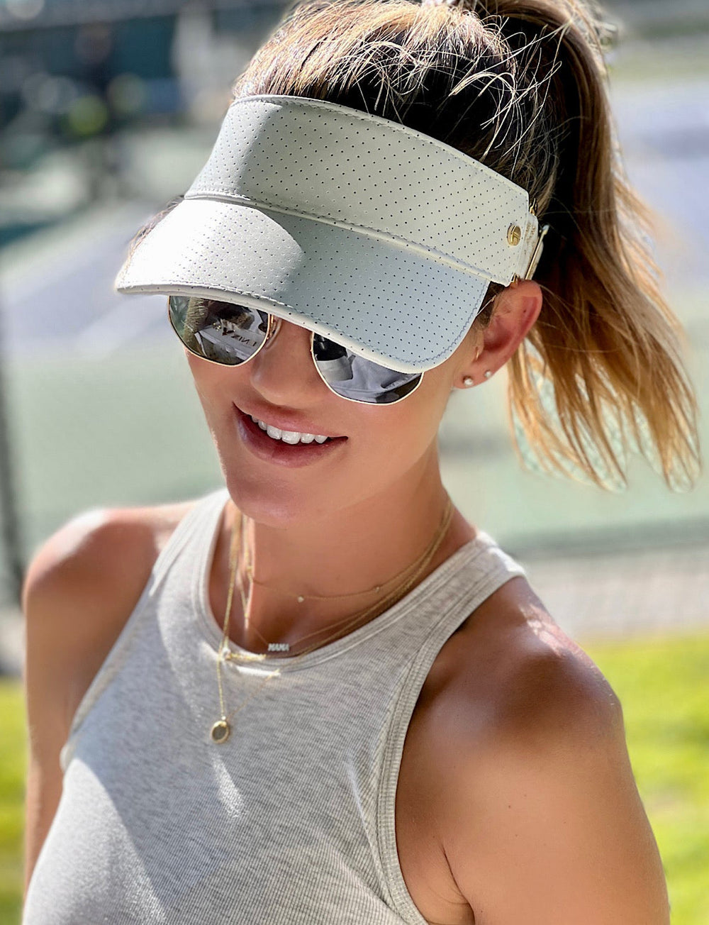 Fenix Luxury Leather Visor – HEDGE