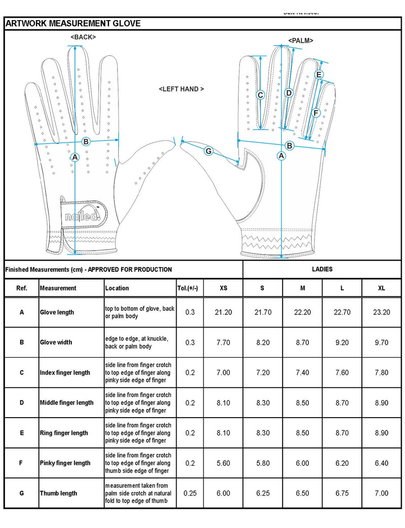 Golf Gloves - Color