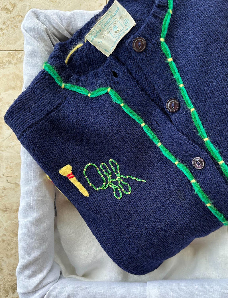 Vintage Golf Icons Sweater