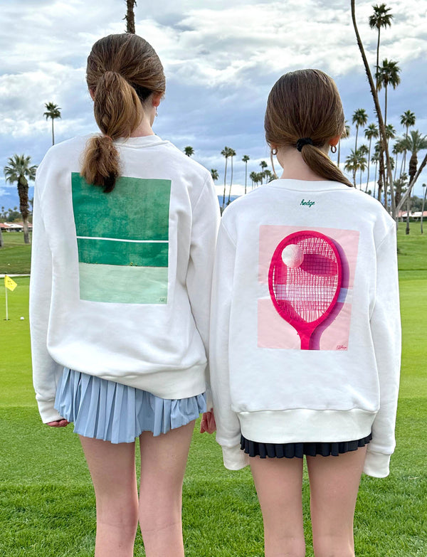 Graphic Tennis Sweatshirt
