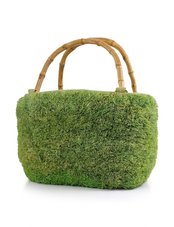 Vintage Faux Grass Bag