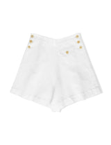 Vintage French Linen Shorts