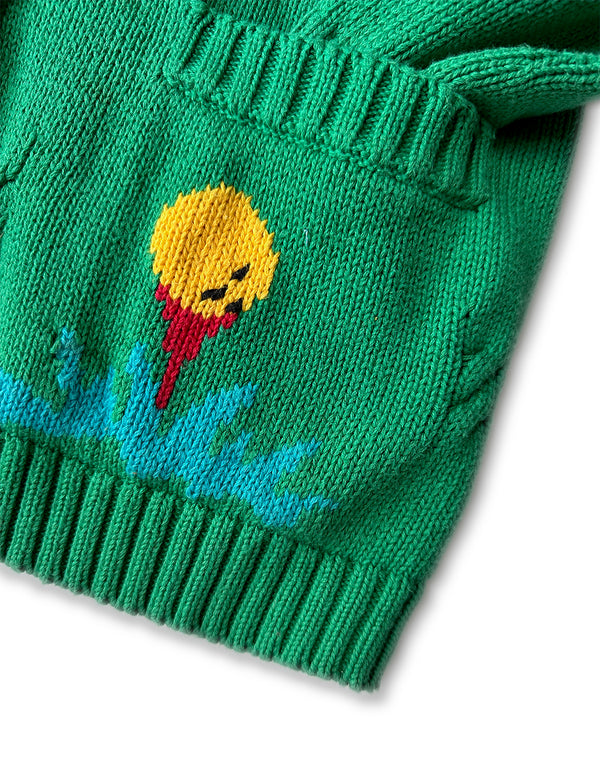 Vintage Golf Cardigan