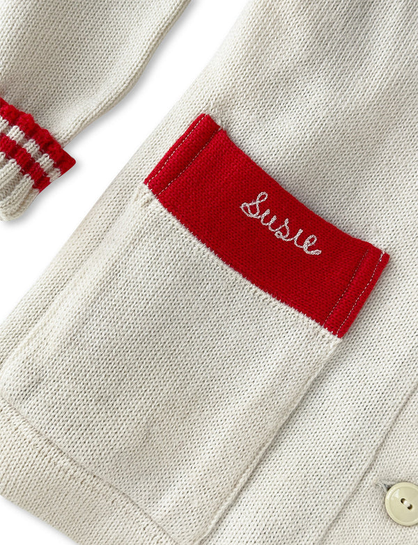 Vintage “Susie” Varsity Cardigan