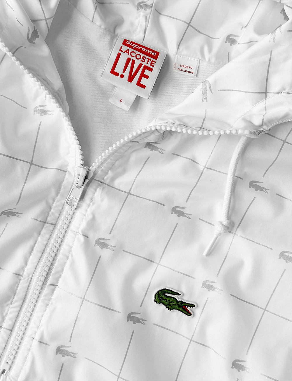 Vintage SUPREME x Lacoste Windbreaker – HEDGE