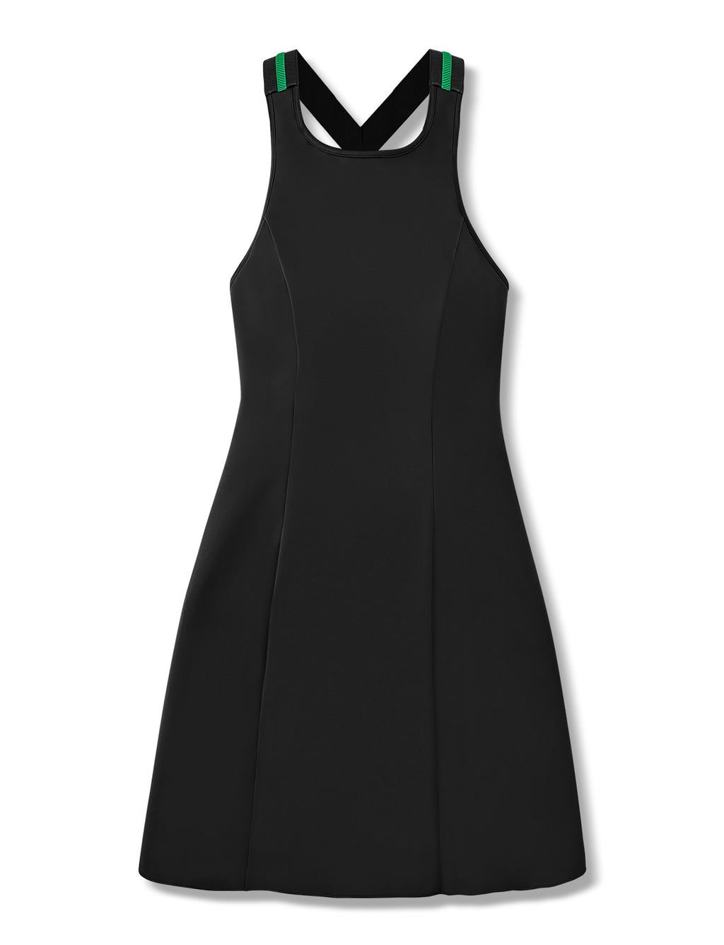 black dress with green accents Emerald Green And Black Dress