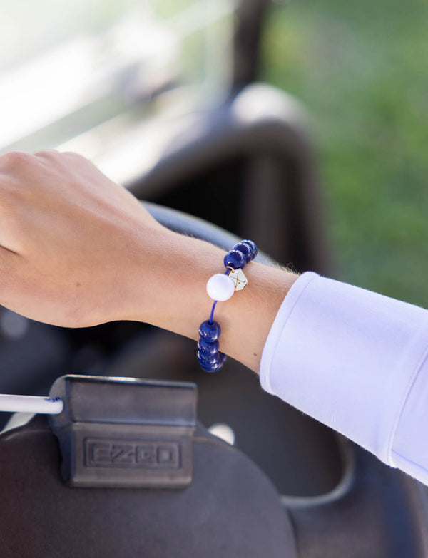 Golf Stroke Counter Bracelet - NAVY