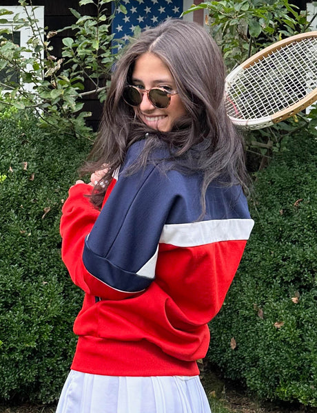 超希少⭐70s海外製ヴィンテージトラックジャケット L紺赤白 Vintage 1970's LC Track Jacket – HEDGE