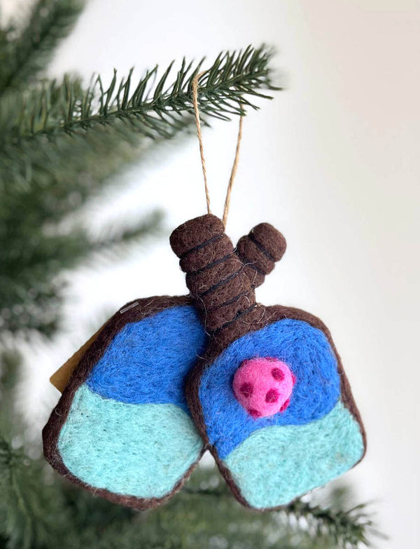 Felt Pickleball Ornament