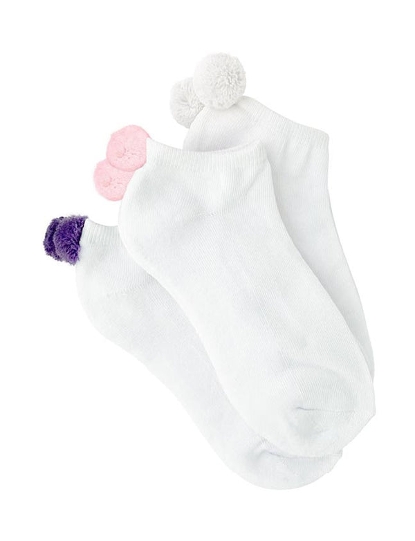Pom Socks 3-Pack