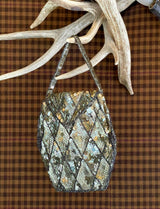 Vintage French Sequin Beaded Bag