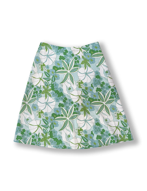 Vintage St. John's Moonflower Skirt