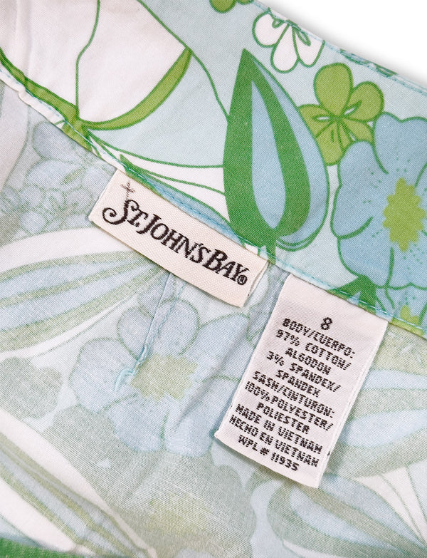Vintage St. John's Moonflower Skirt