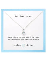 Tennis Charm Necklace