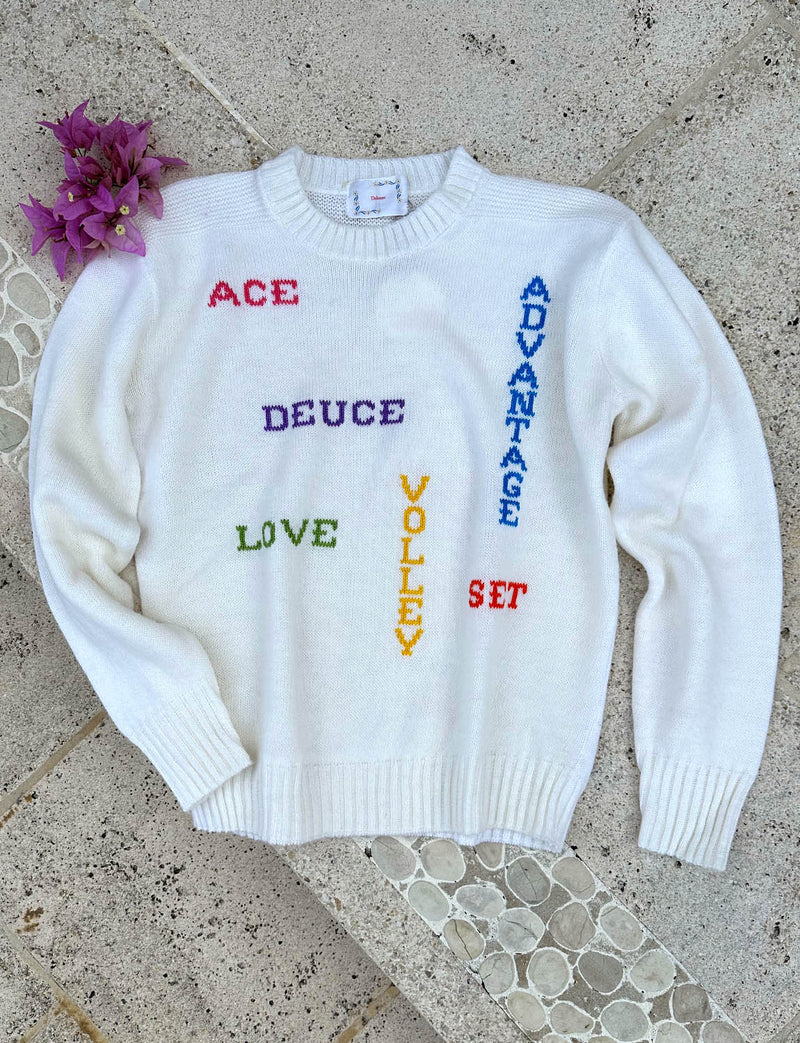 Vintage Ace Volley Sweater