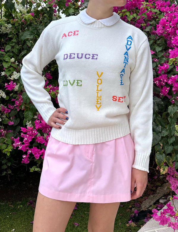 Vintage Ace Volley Sweater