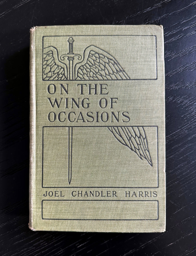Vintage Book: On the Wing of Occasions