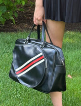 Vintage Leather Racquet Bag