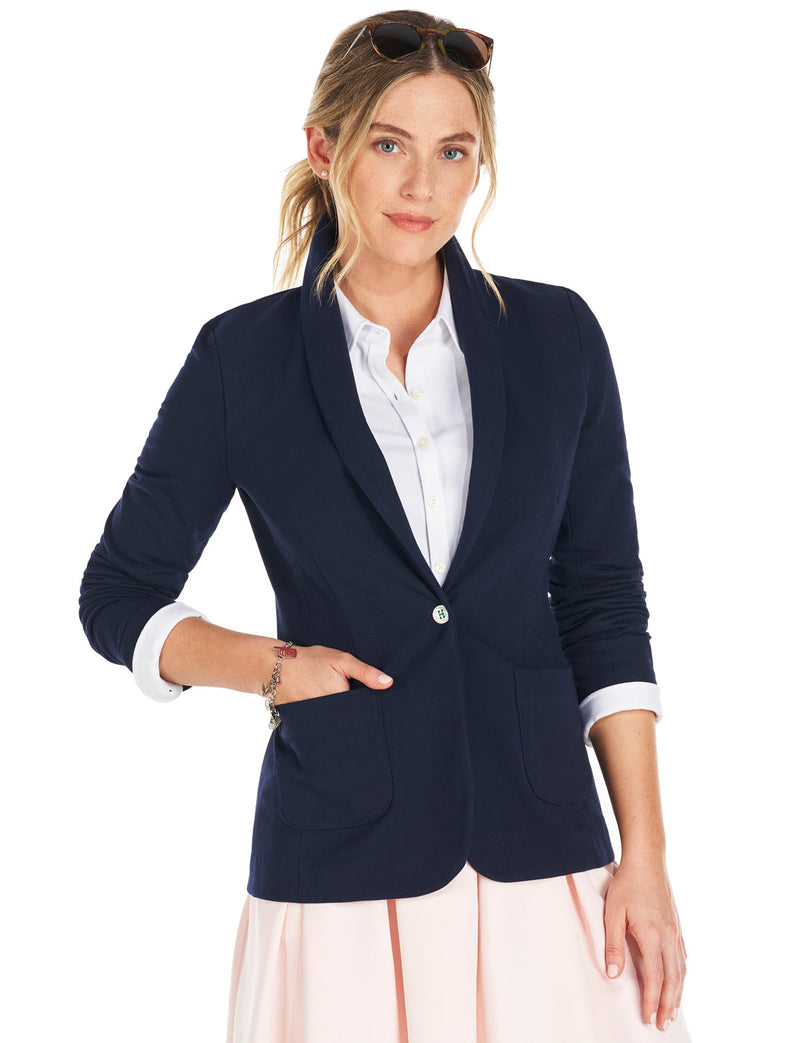 Donna Blazer with Hand Embroidery