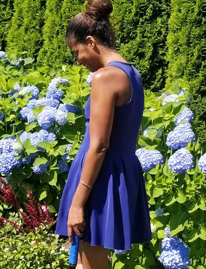 Dune Racerback Dress |Women's White Tennis Dress