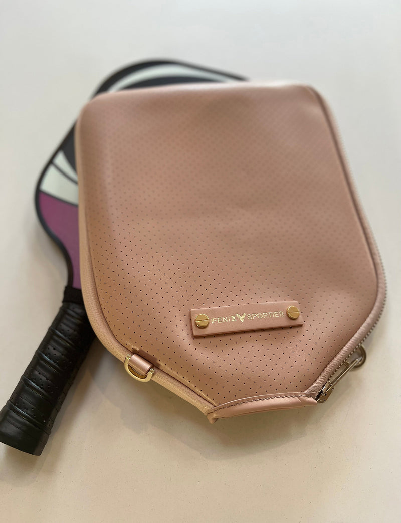leather pickleball bag