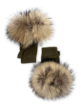 Glovettes with Fur Cuff