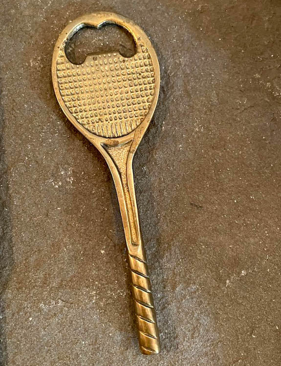 Vintage Racket Bottle Opener
