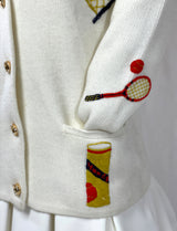Vintage Tennis Cardigan